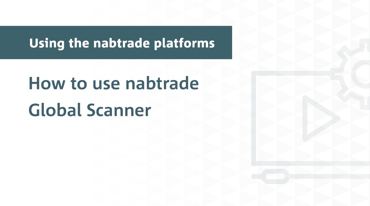 How To Use Nabtrade Global Scanner