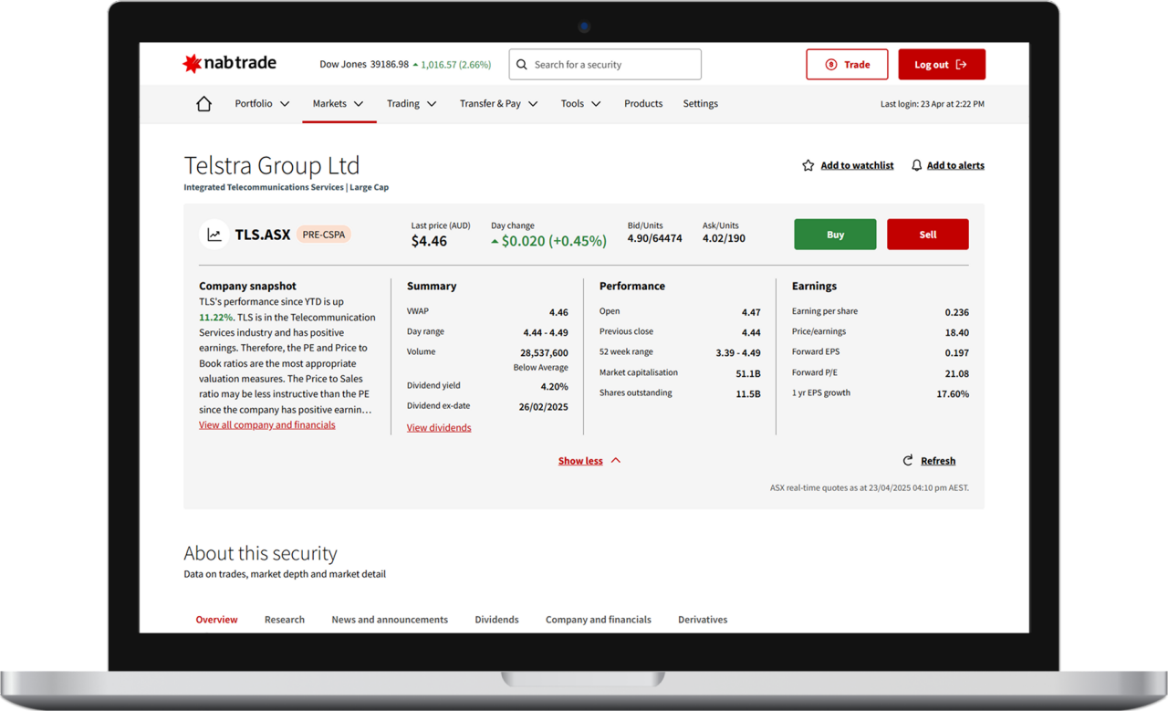 Adviser Desktop iPad
